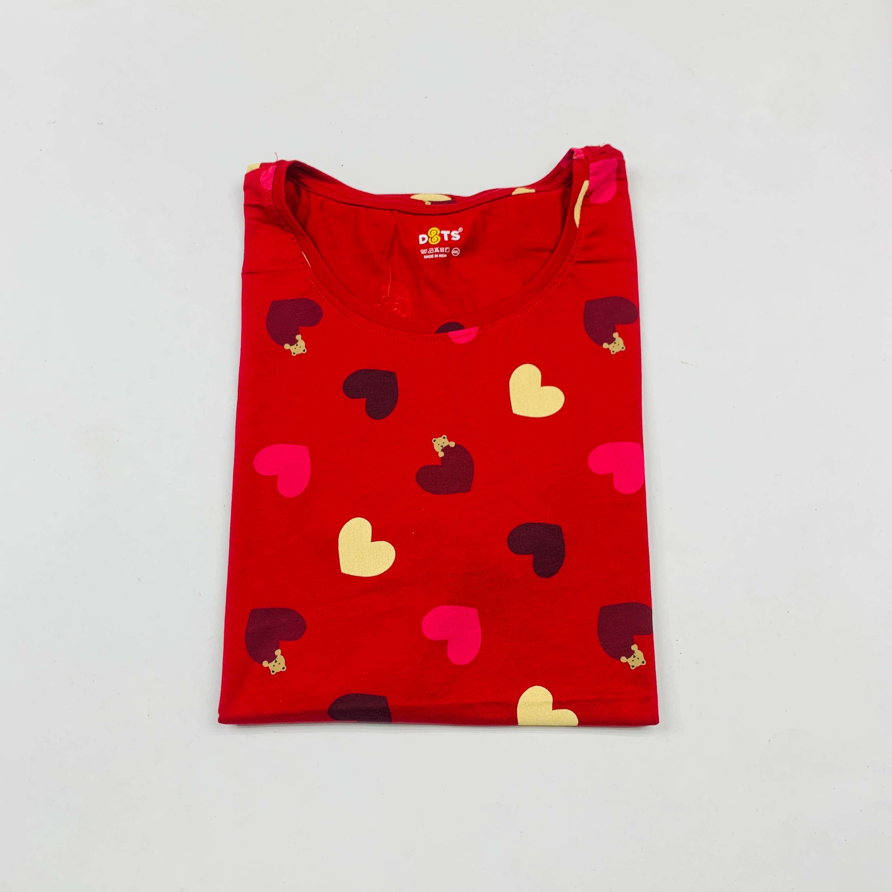 Dots Ladies Printed T-Shirt