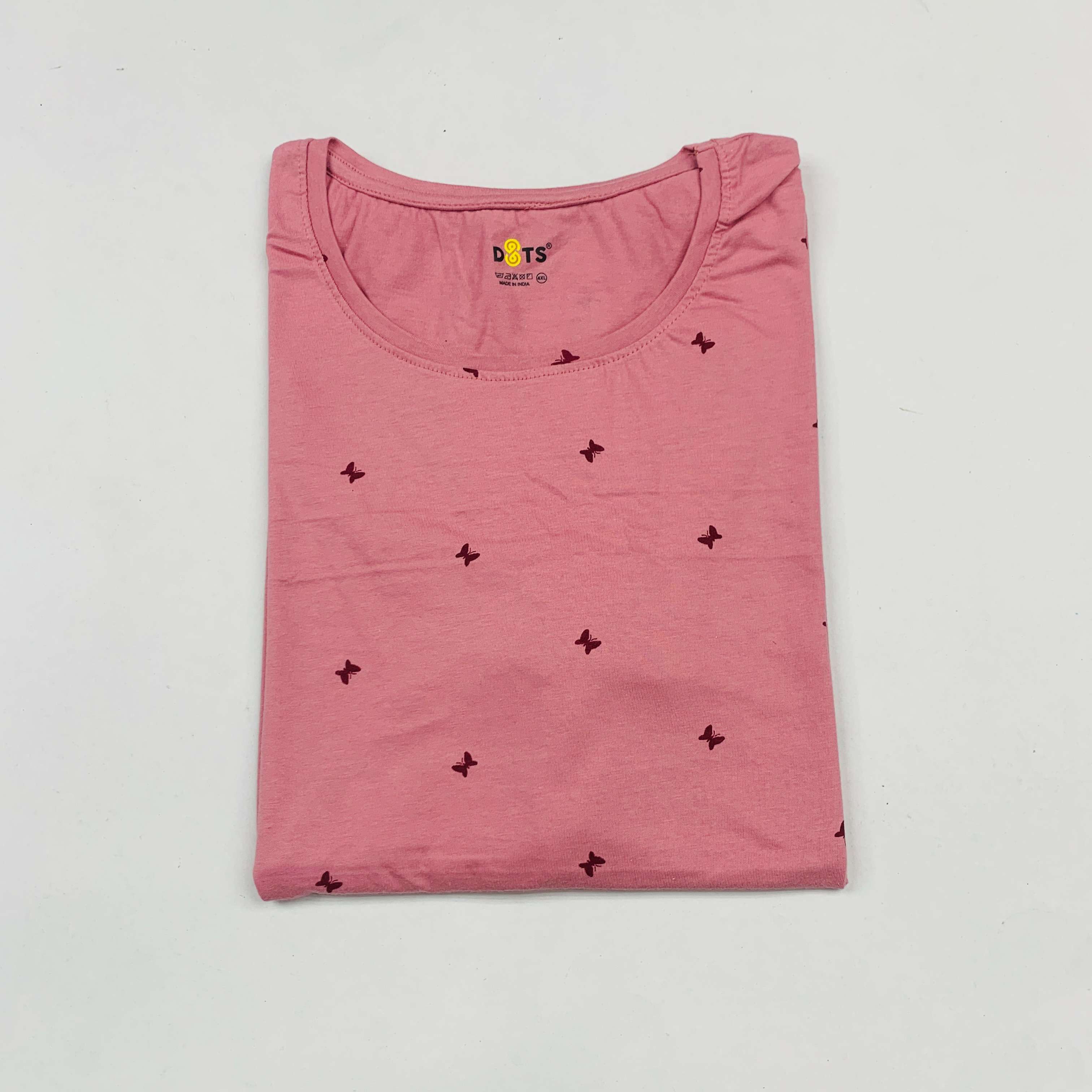 Dots Ladies Printed T-Shirt