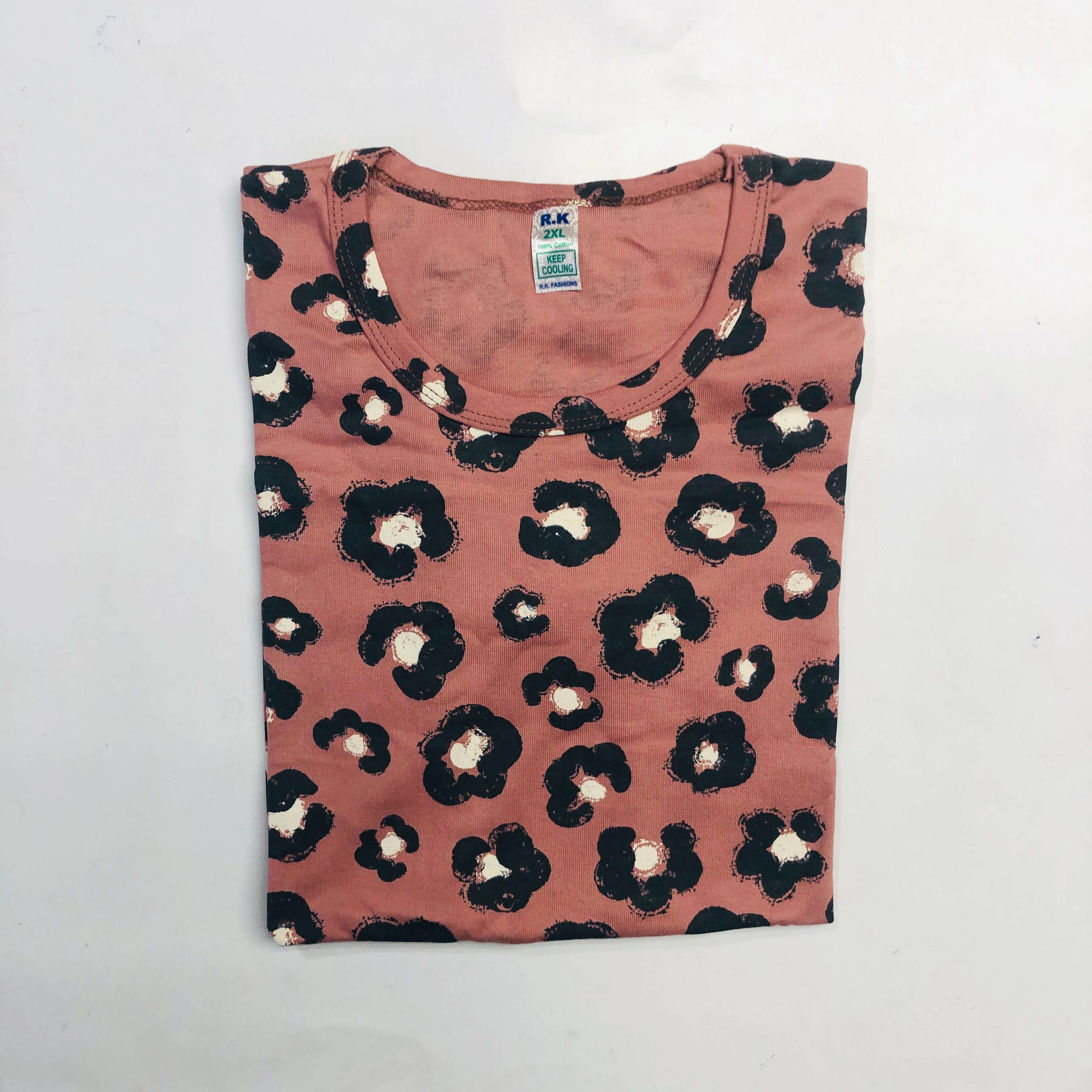 RK Ladies Tshirt Combo Pack Of 2 (36 Inch)