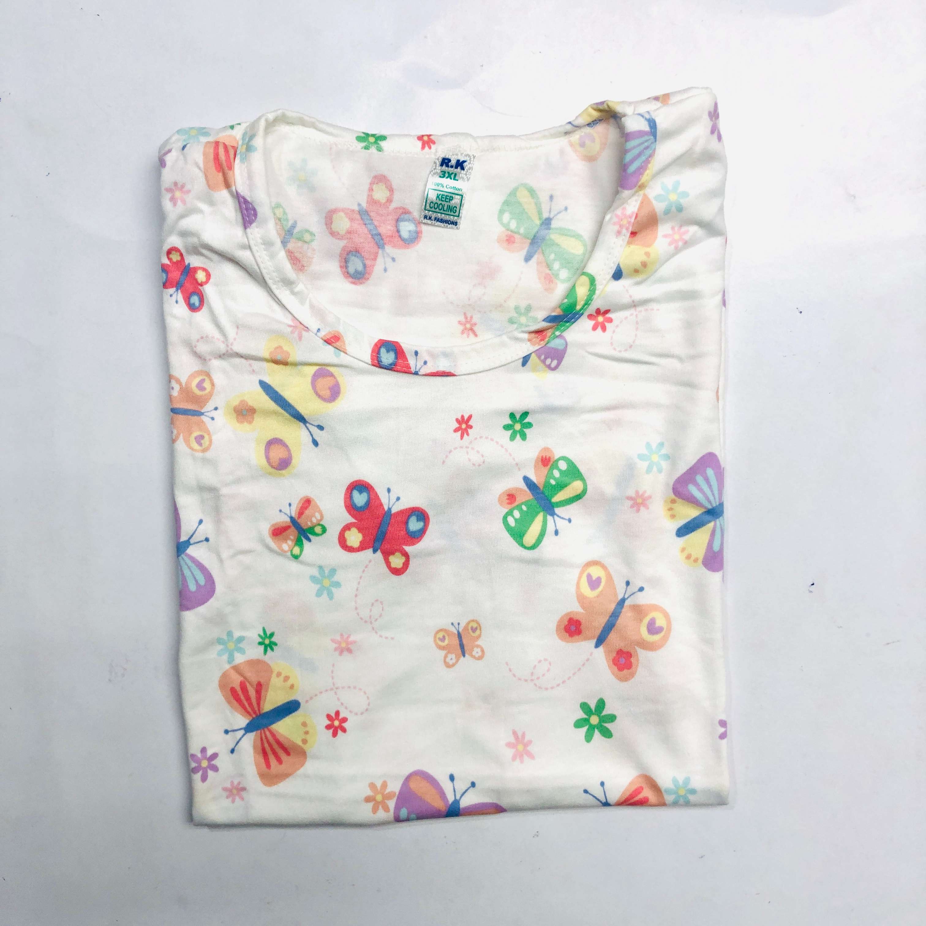 RK Ladies Tshirt Combo Pack Of 2 (40 Inch)