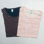 RK Ladies Tshirt Combo Pack Of 2 (40 Inch)