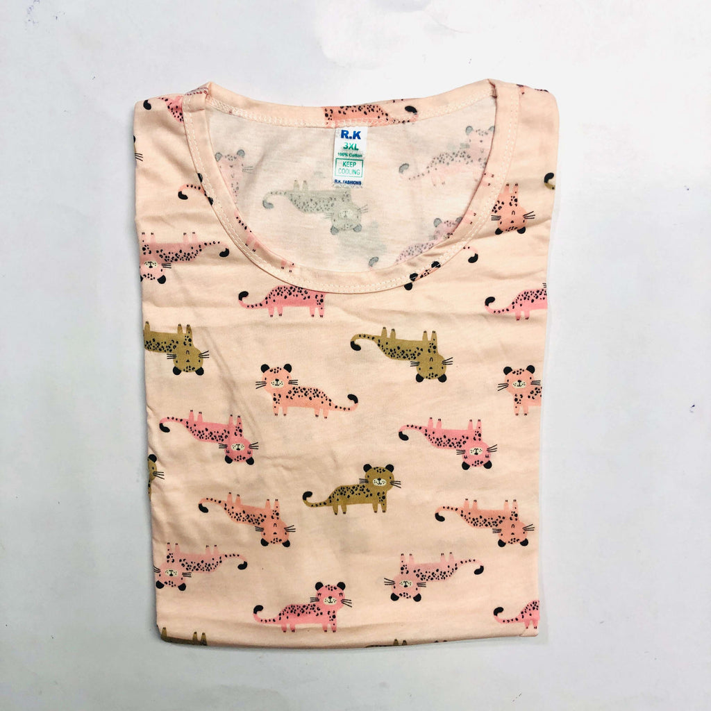 RK Ladies Tshirt Combo Pack Of 2 (40 Inch)