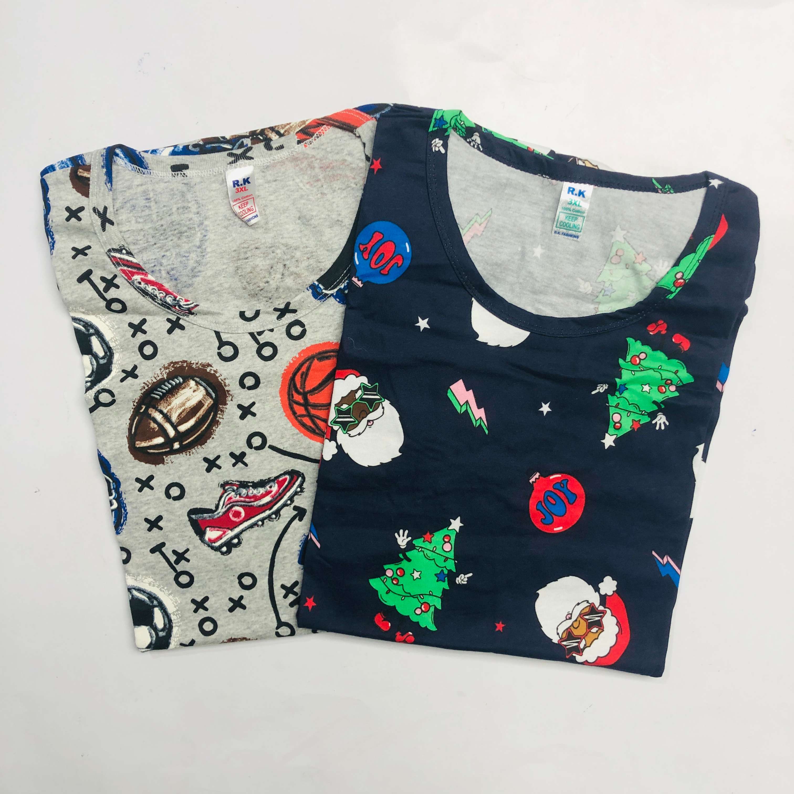 RK Ladies Tshirt Combo Pack Of 2 (40 Inch)