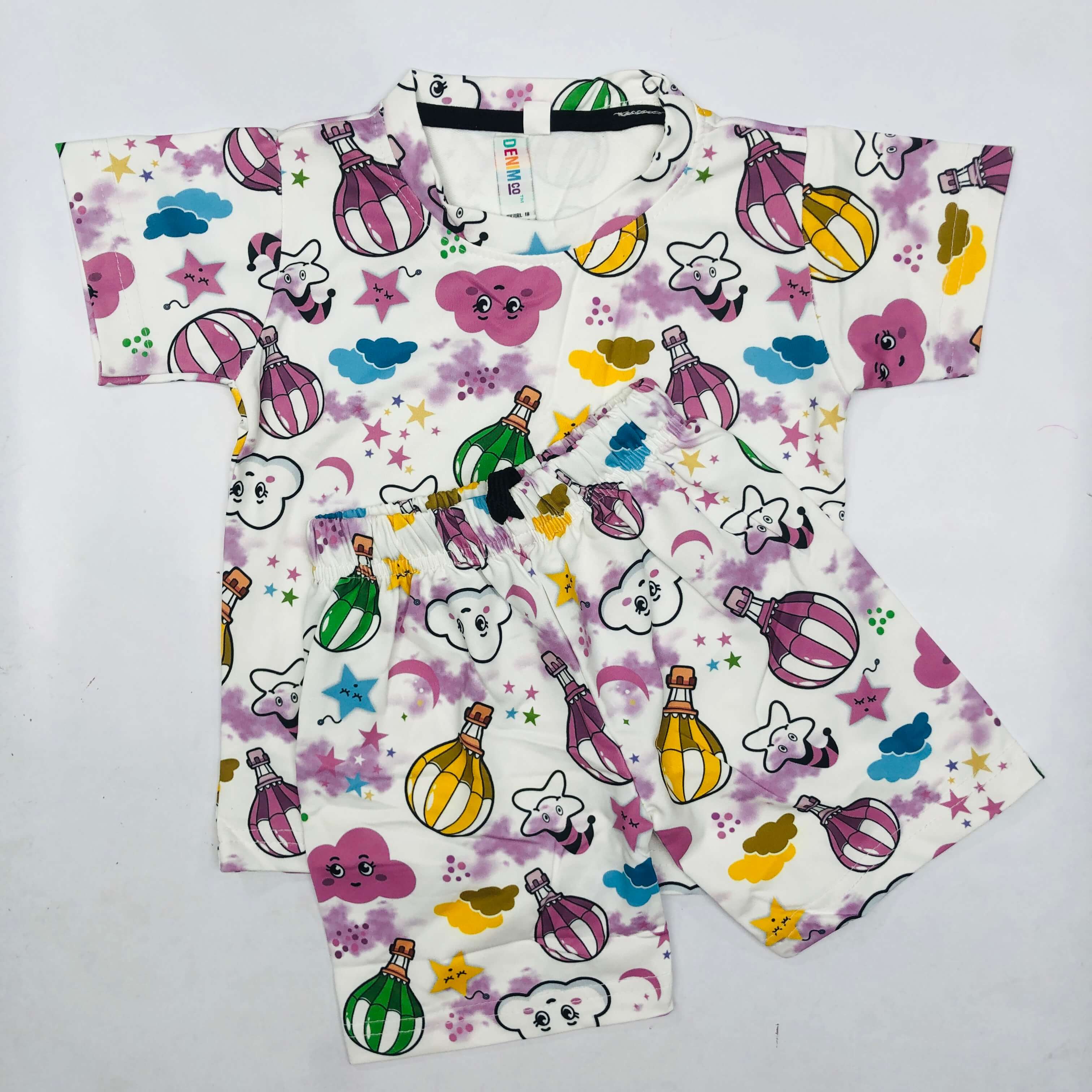 Dreamy Nights Shorts Set