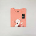 Women’s Solid T-Shirt-Dots