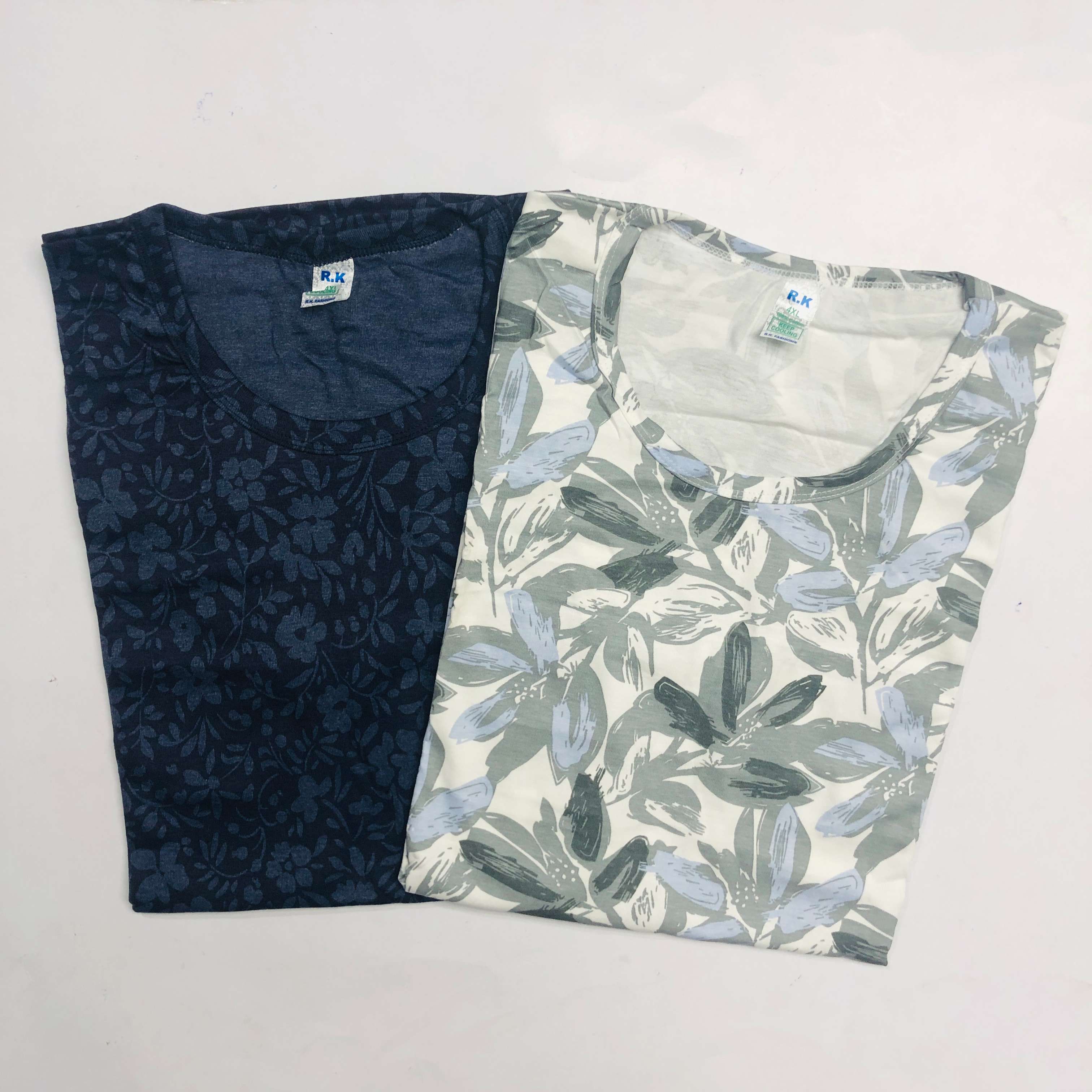 RK Ladies Tshirt Combo Pack Of 2 (42 Inch)