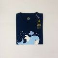 Women’s Solid T-Shirt-Dots