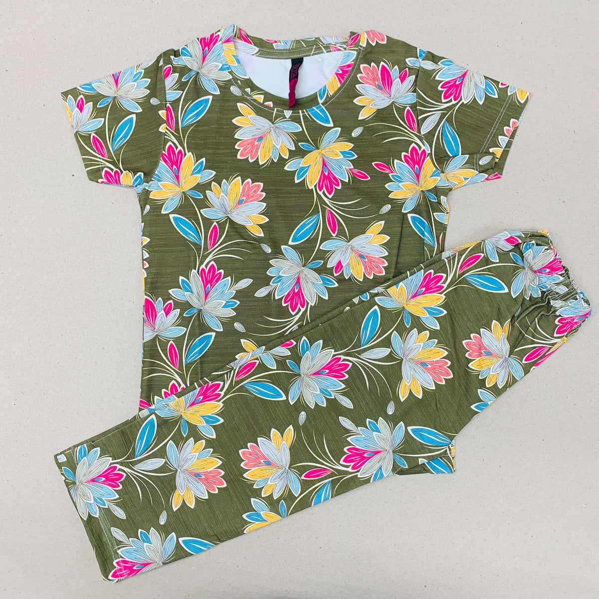 Mini Flora Pant Set
