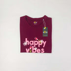 Women’s Solid T-Shirt-Dots