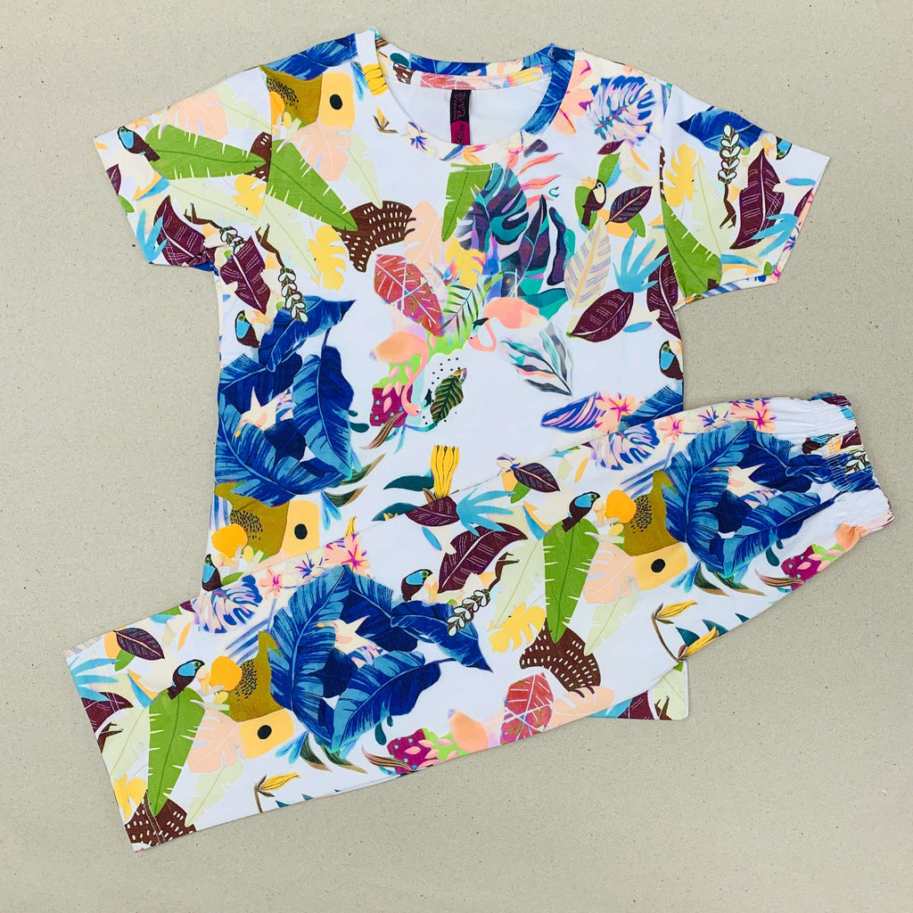 Mini Flora Pant Set