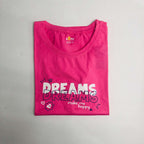 Women’s Solid T-Shirt-Dots