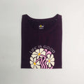 Women’s Solid T-Shirt-Dots