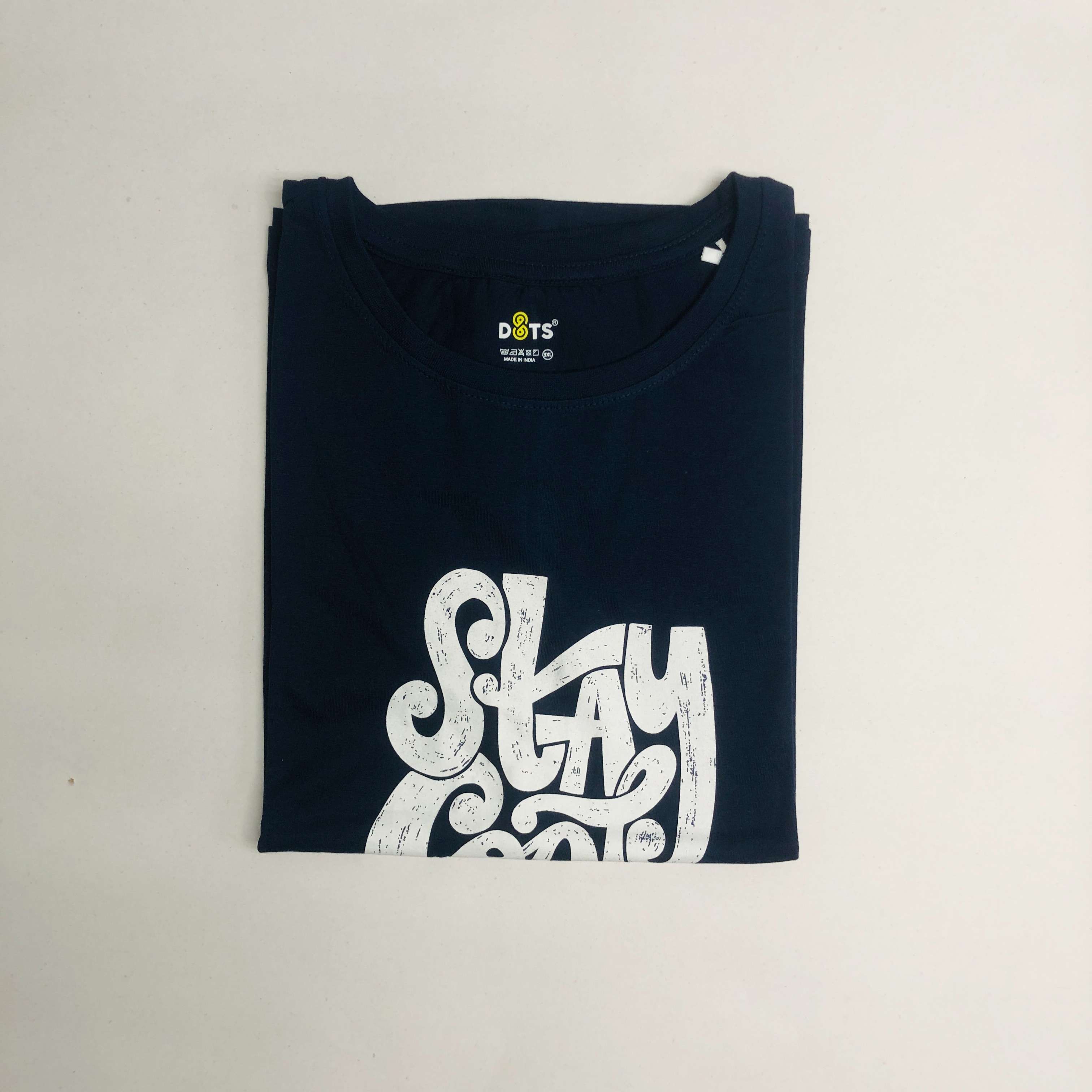Women’s Solid T-Shirt-Dots