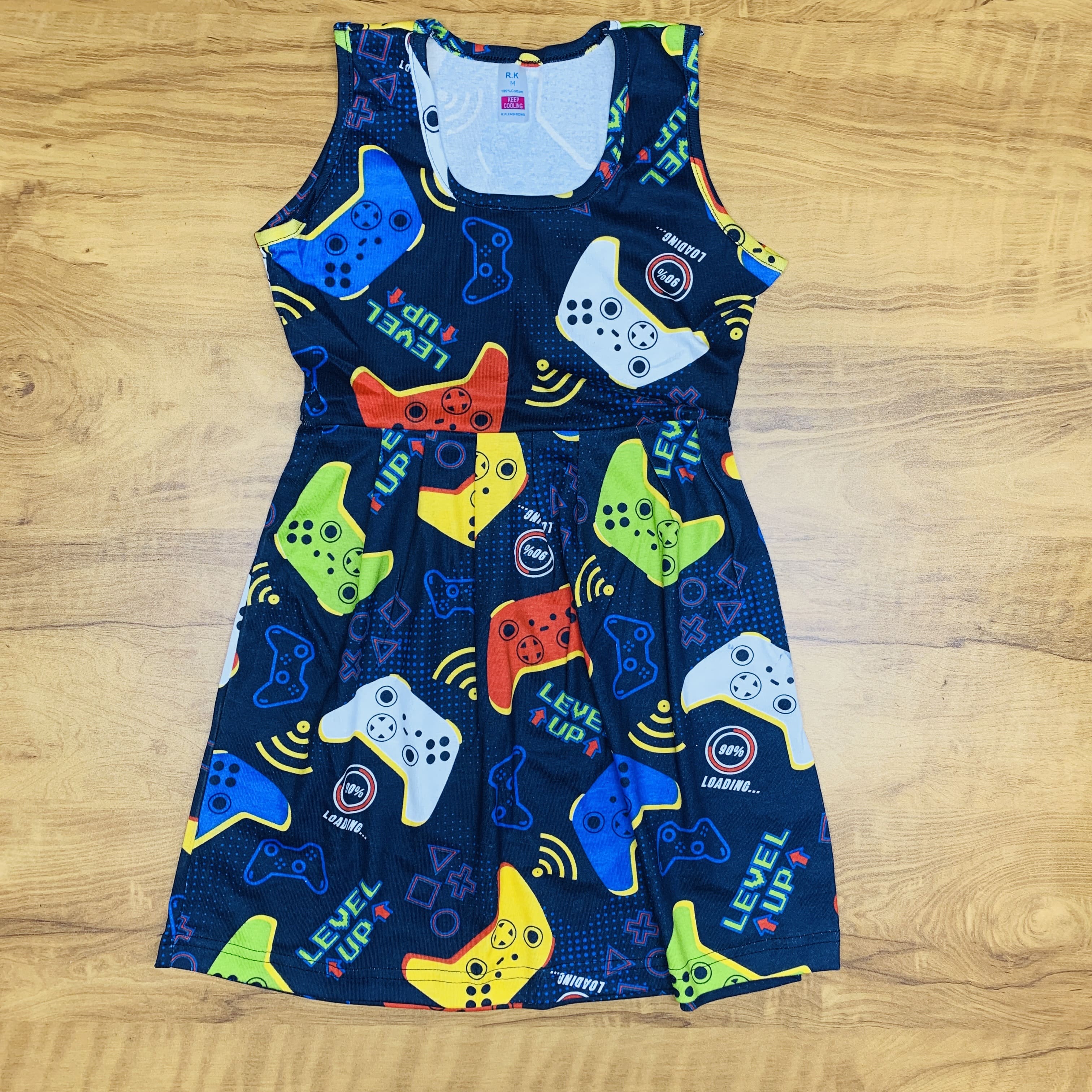 Printed Frock Pack Of 2