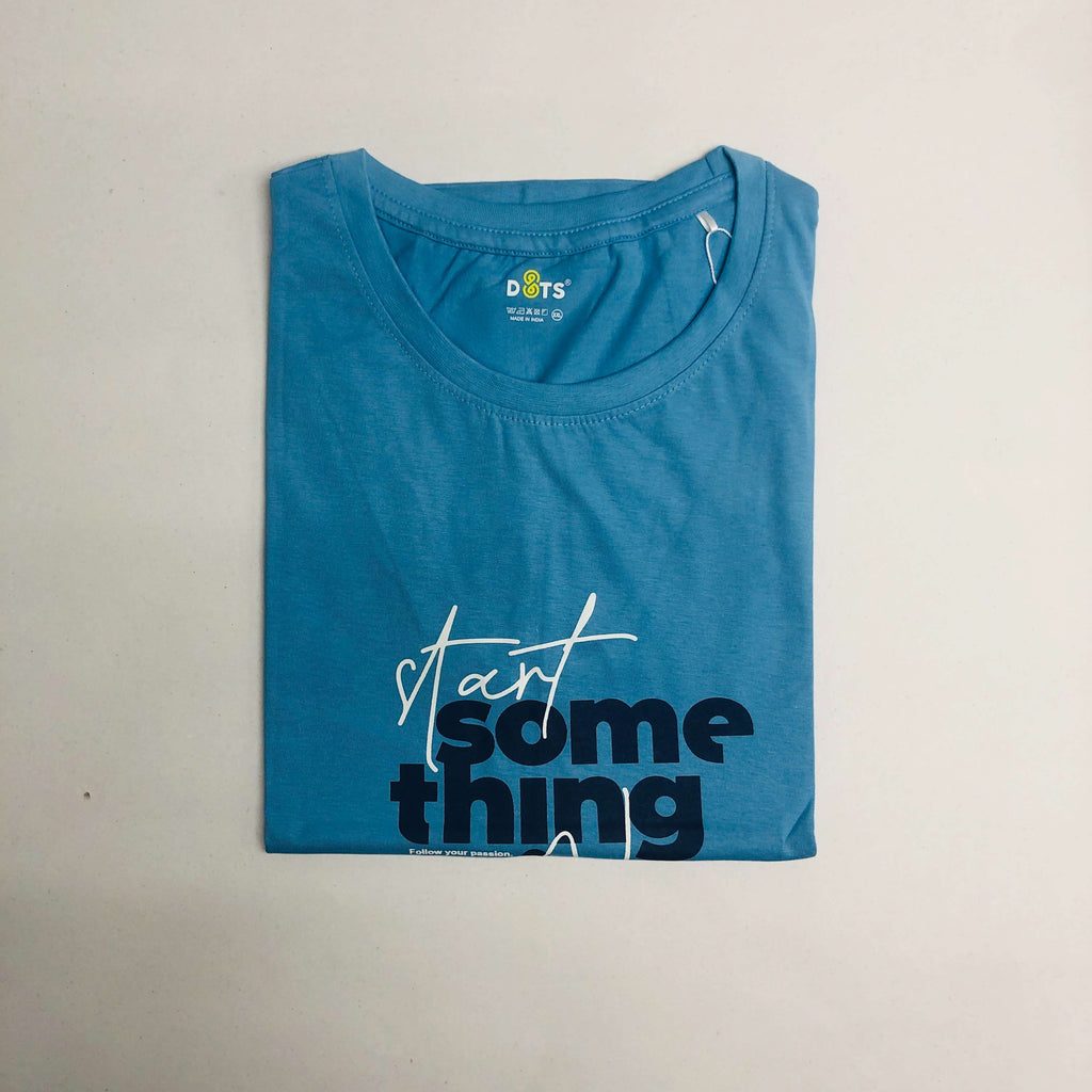 Women’s Solid T-Shirt-Dots