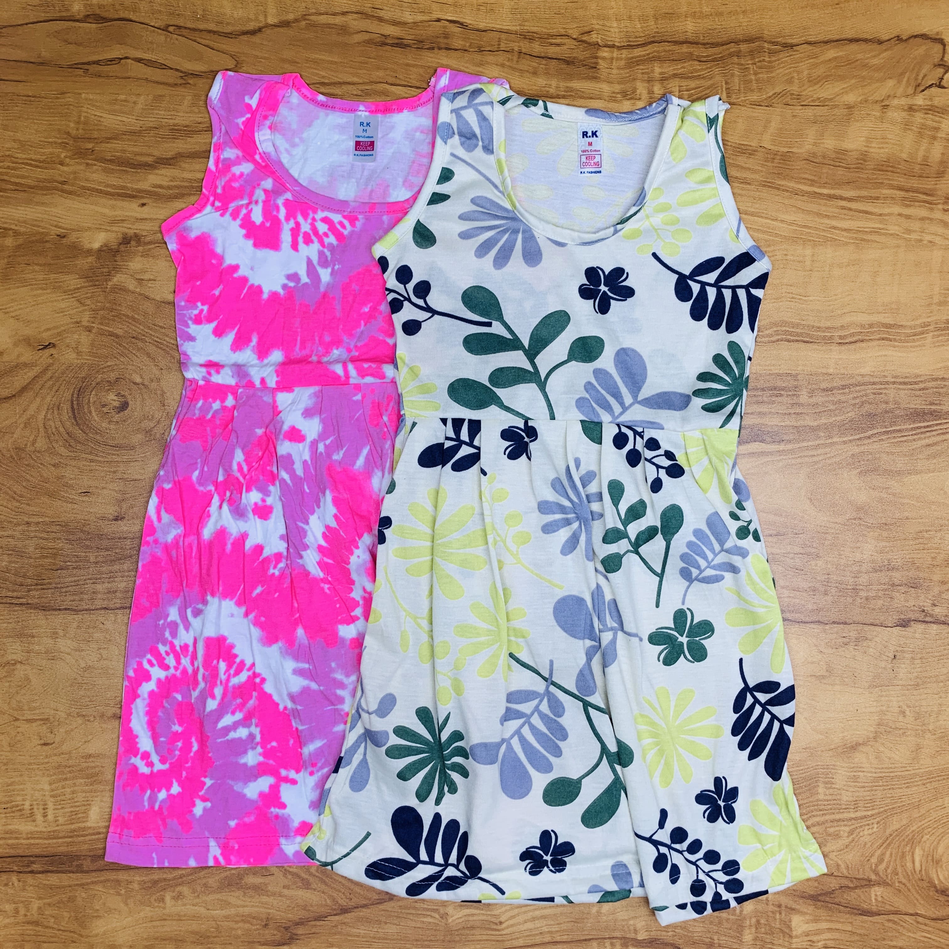 Printed Frock Pack Of 2