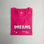 Women’s Solid T-Shirt-Dots