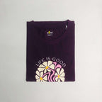 Women’s Solid T-Shirt-Dots
