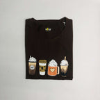 Women’s Solid T-Shirt-Dots