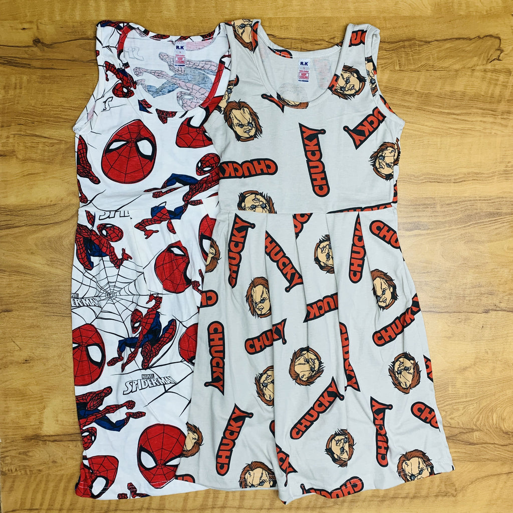 Printed Frock Pack Of 2