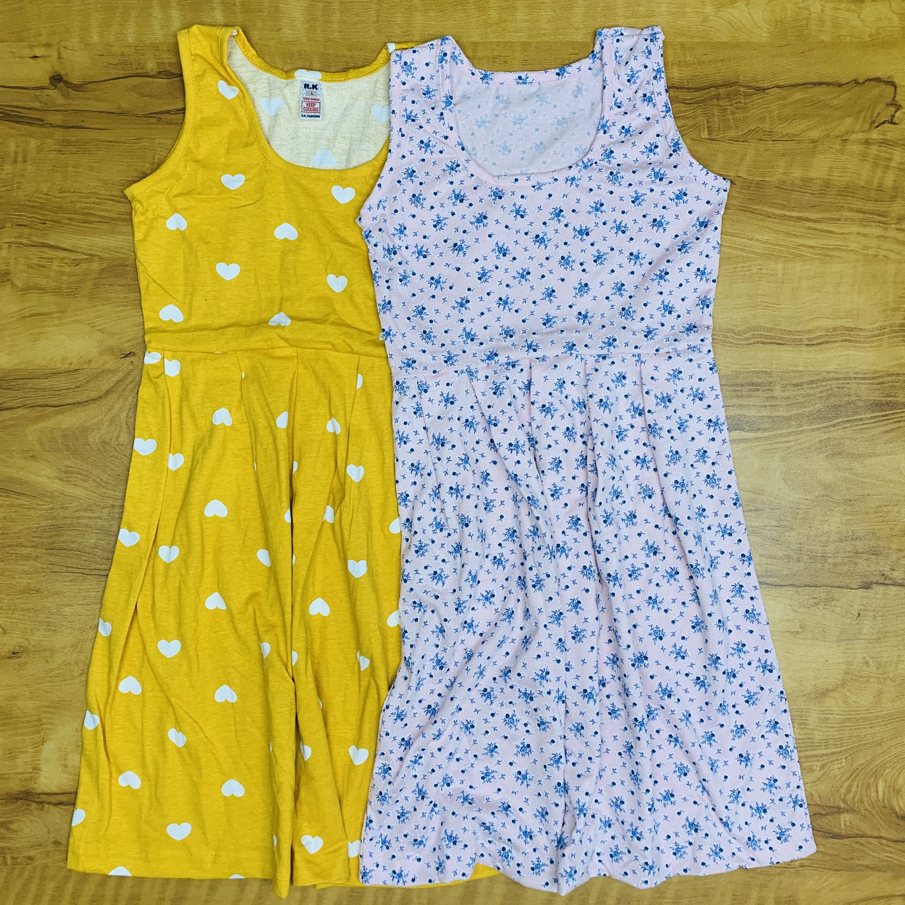 Printed Frock Pack Of 2