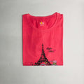 Women’s Solid T-Shirt-Dots