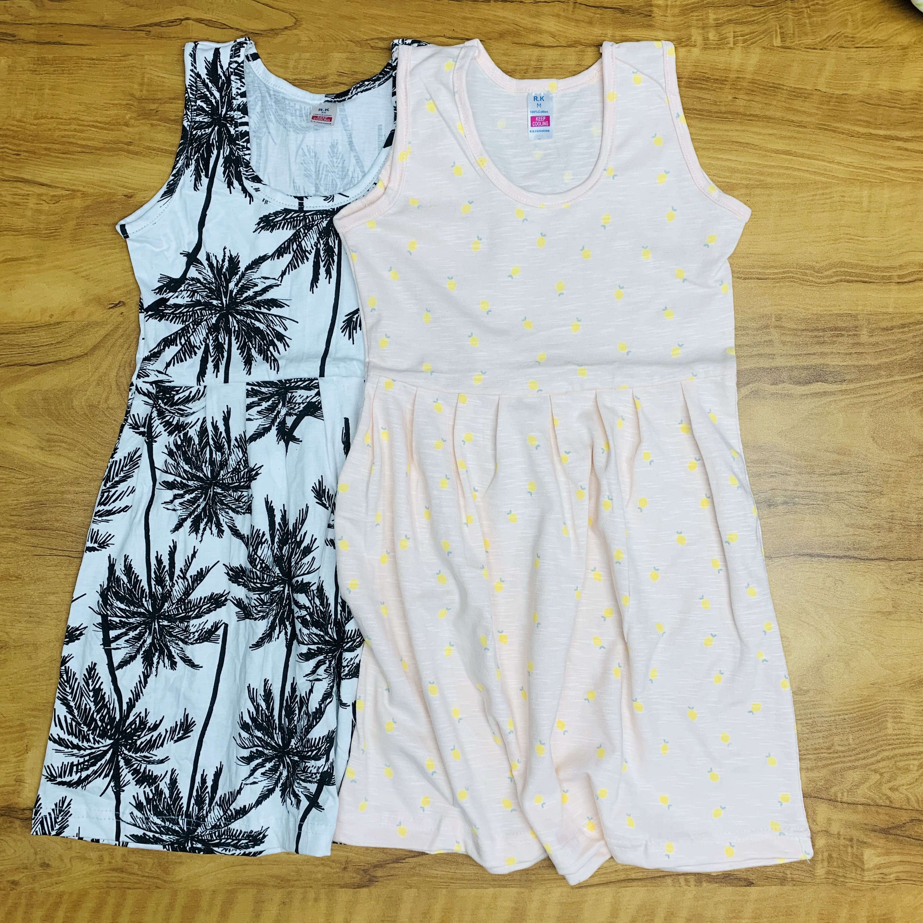 Printed Frock Pack Of 2
