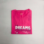 Women’s Solid T-Shirt-Dots