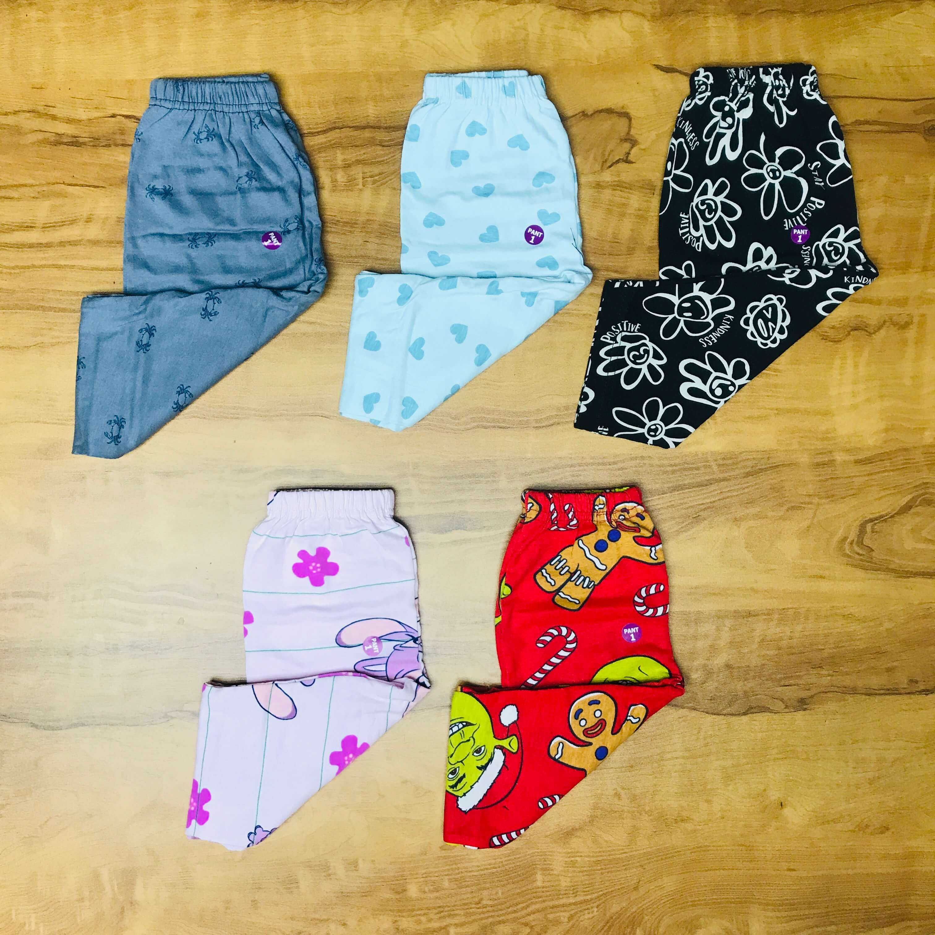 Kids Pant Combo Pack of 5