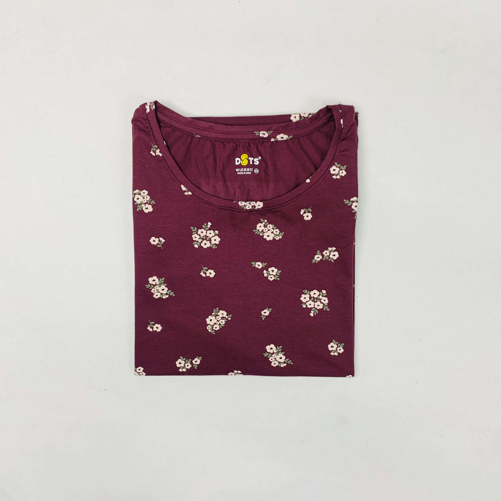 Dots Ladies Printed T-Shirt