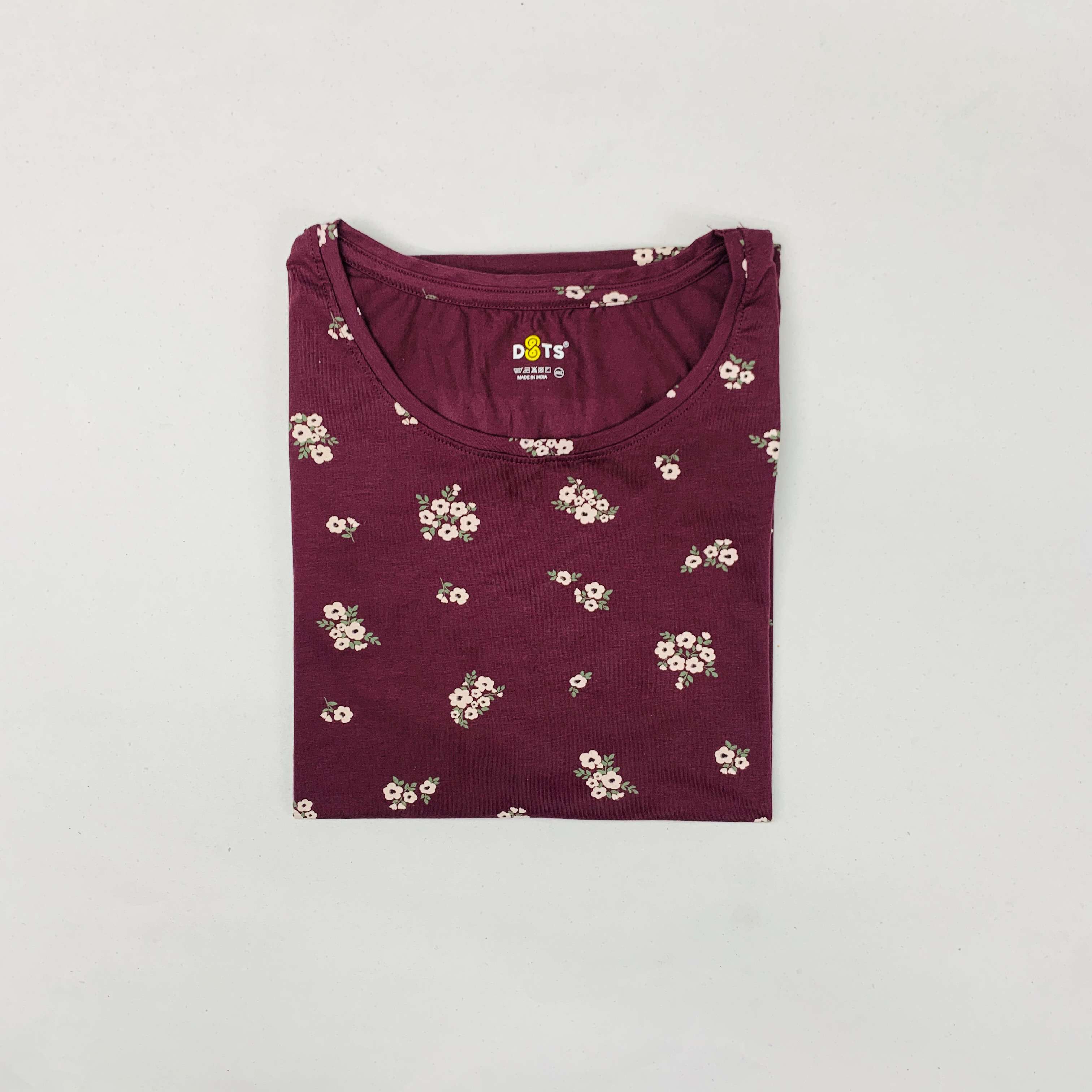 Dots Ladies Printed T-Shirt