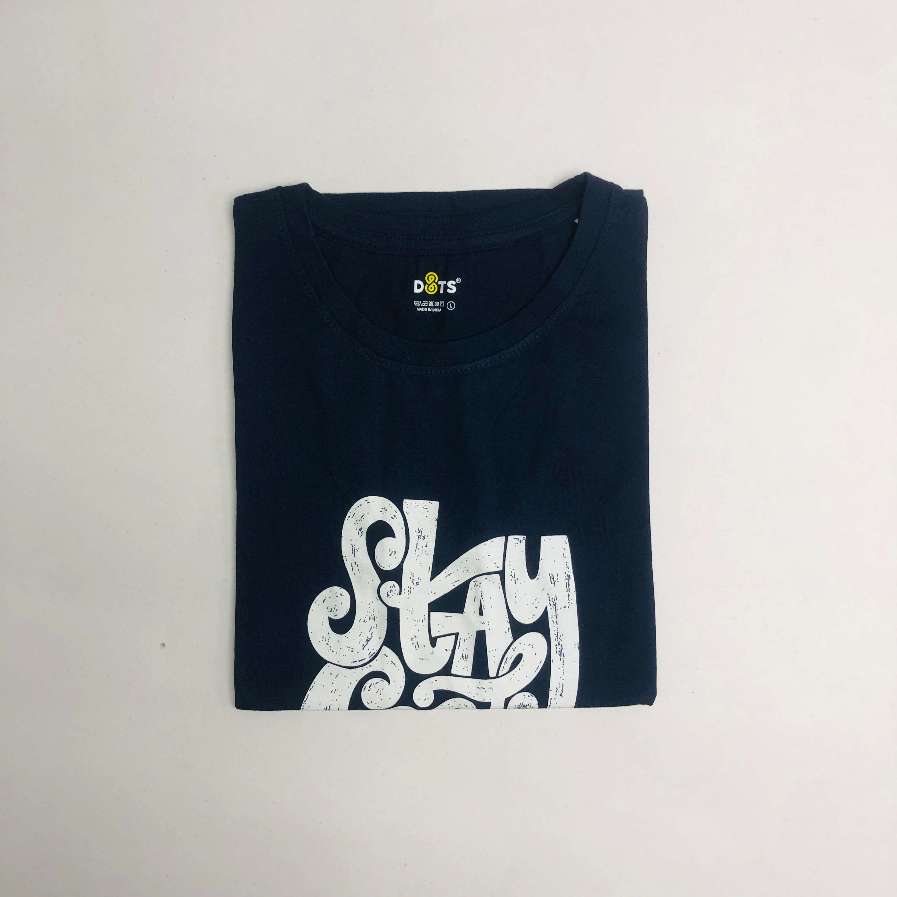Women’s Solid T-Shirt-Dots