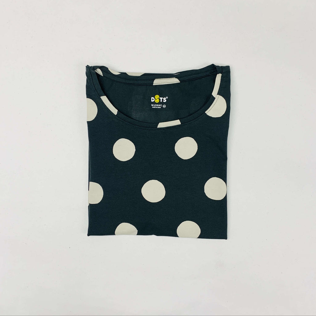 Dots Ladies Printed T-Shirt
