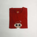 Women’s Solid T-Shirt-Dots