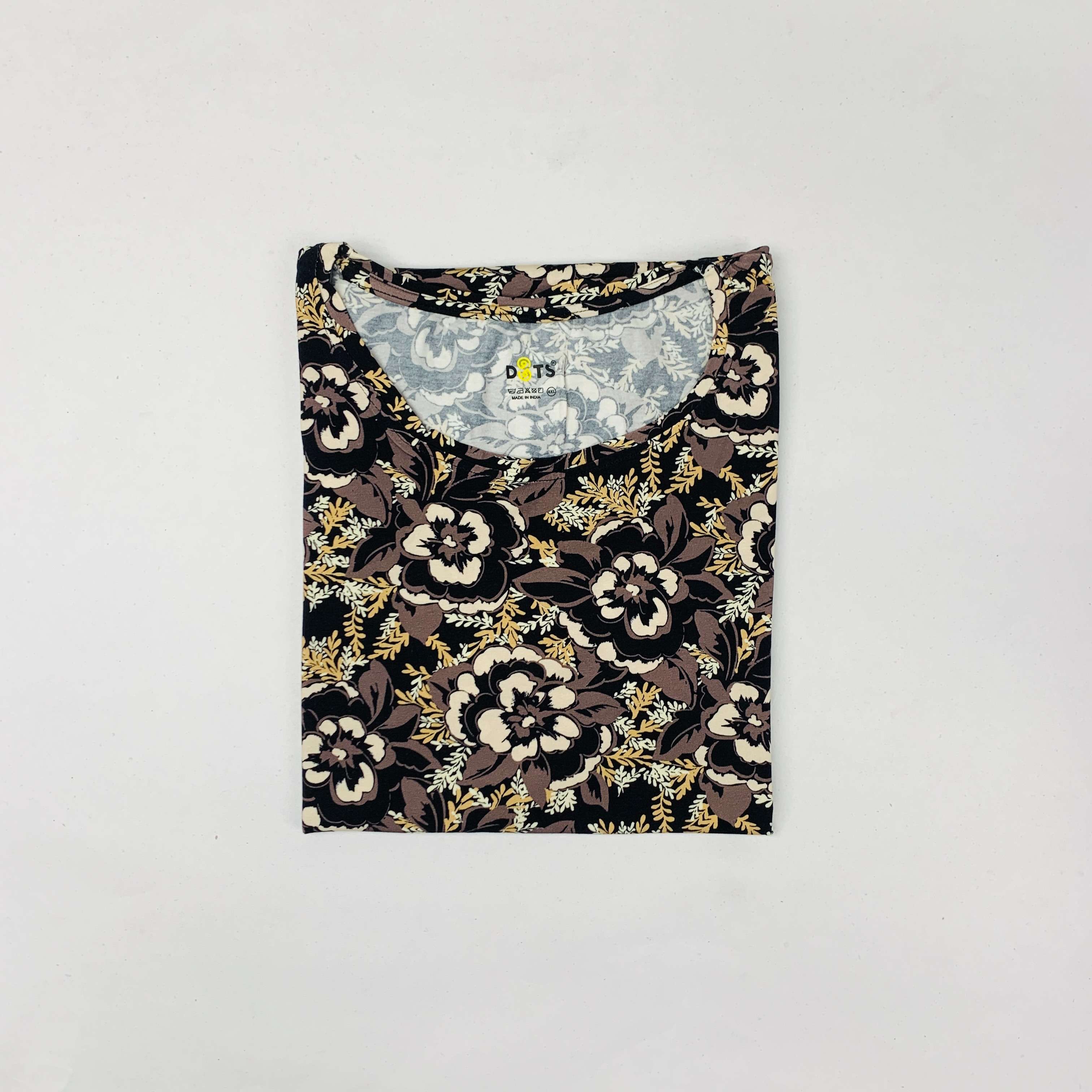 Dots Ladies Printed T-Shirt