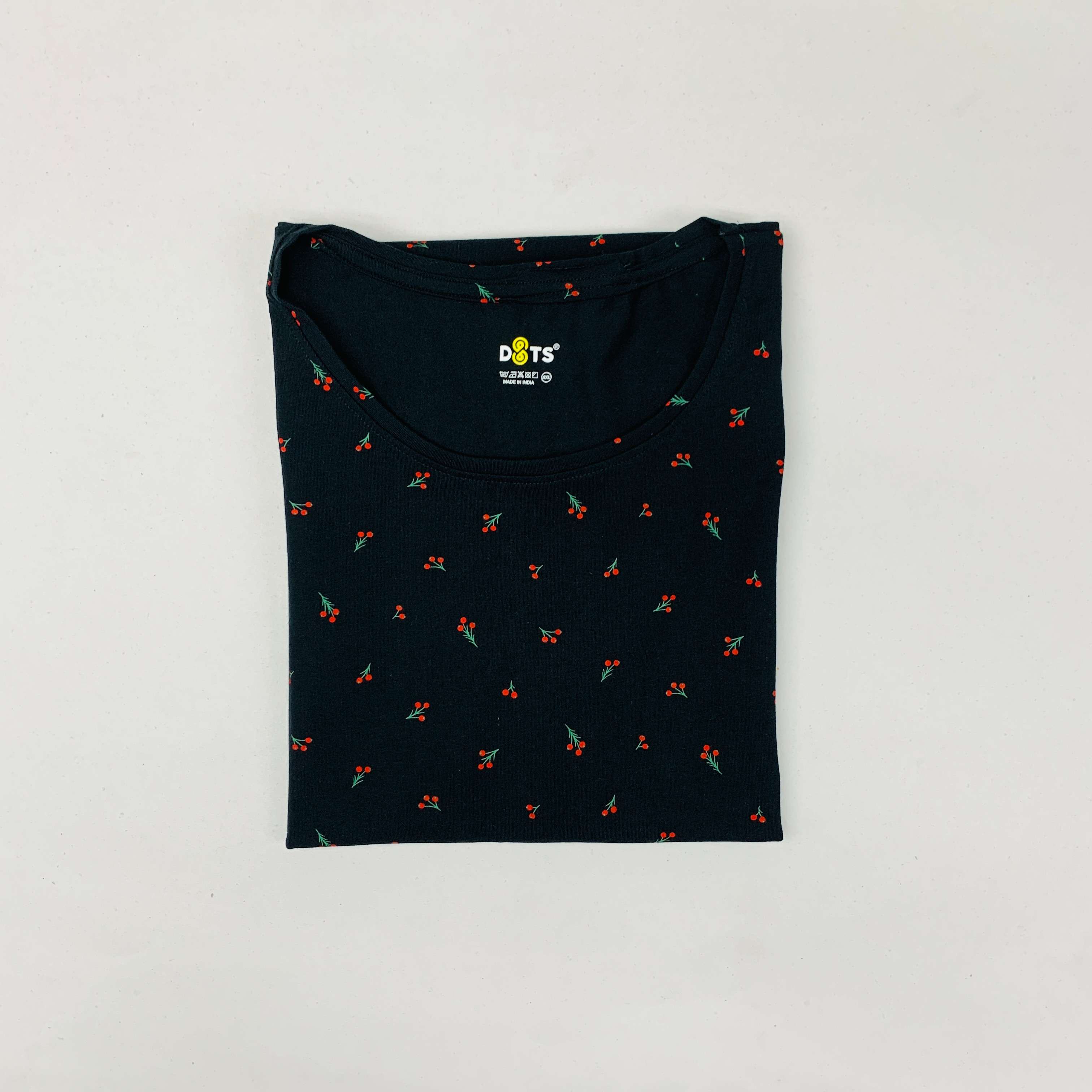 Dots Ladies Printed T-Shirt