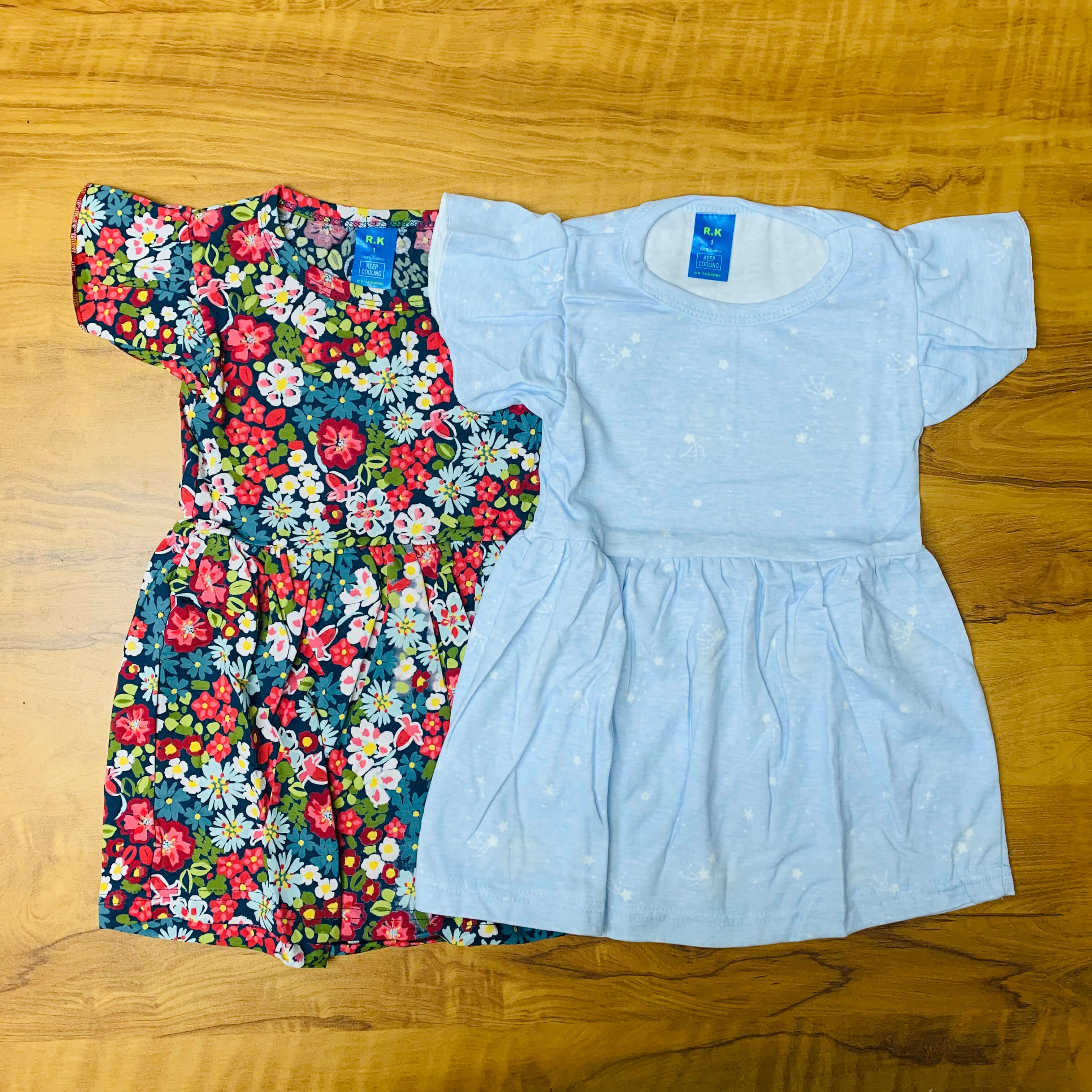 Printed Frock Pack Of 2