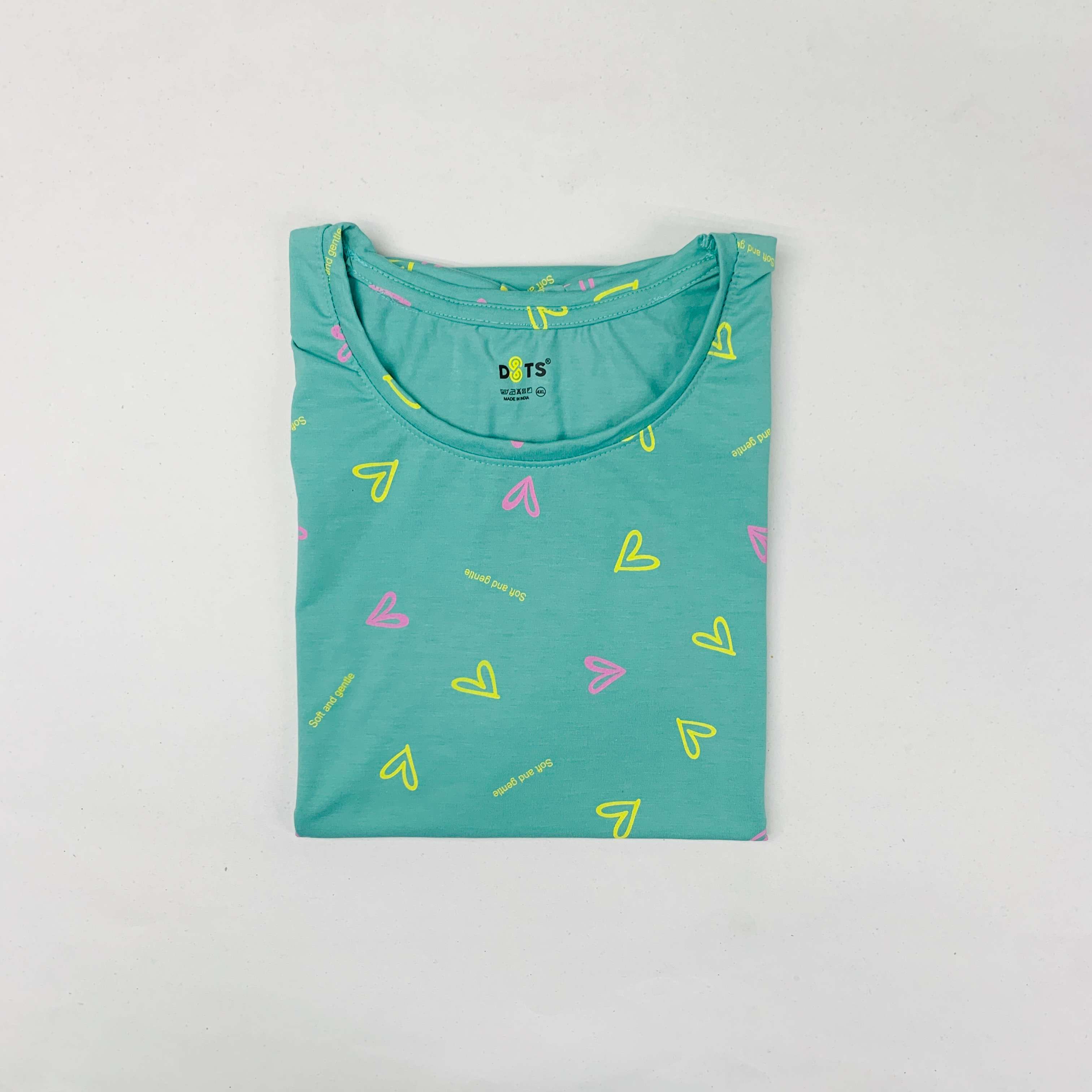 Dots Ladies Printed T-Shirt