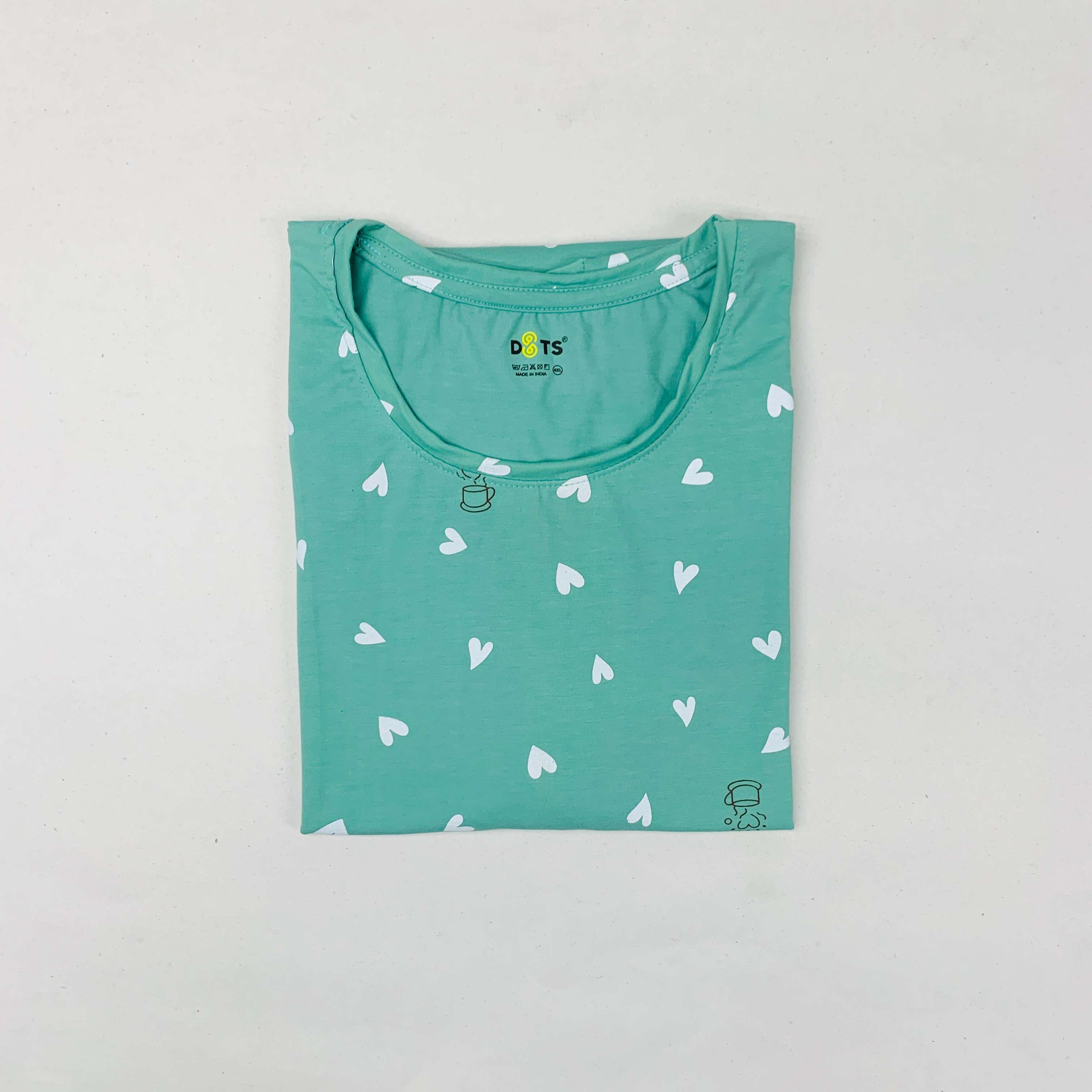 Dots Ladies Printed T-Shirt