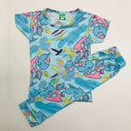 Cartoon Cuddles printed Pant Set