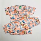 Cartoon Cuddles printed Pant Set