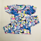 Cartoon Cuddles printed Pant Set