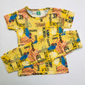 Cartoon Cuddles printed Pant Set