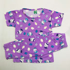 Cartoon Cuddles printed Pant Set