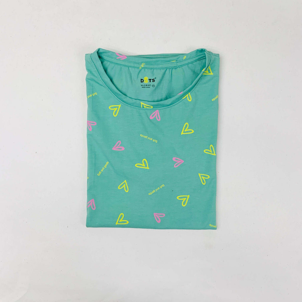 Dots Ladies Printed T-Shirt