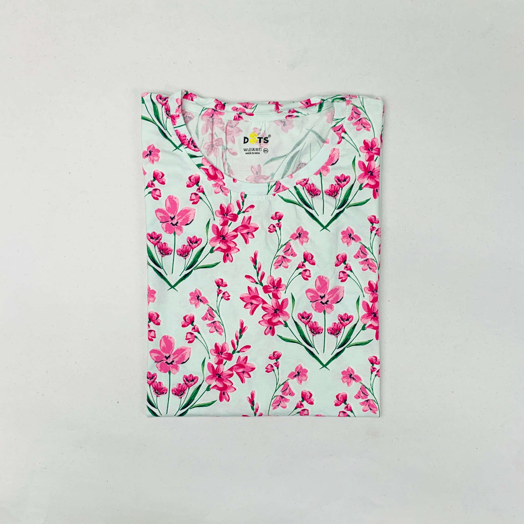 Dots Ladies Printed T-Shirt