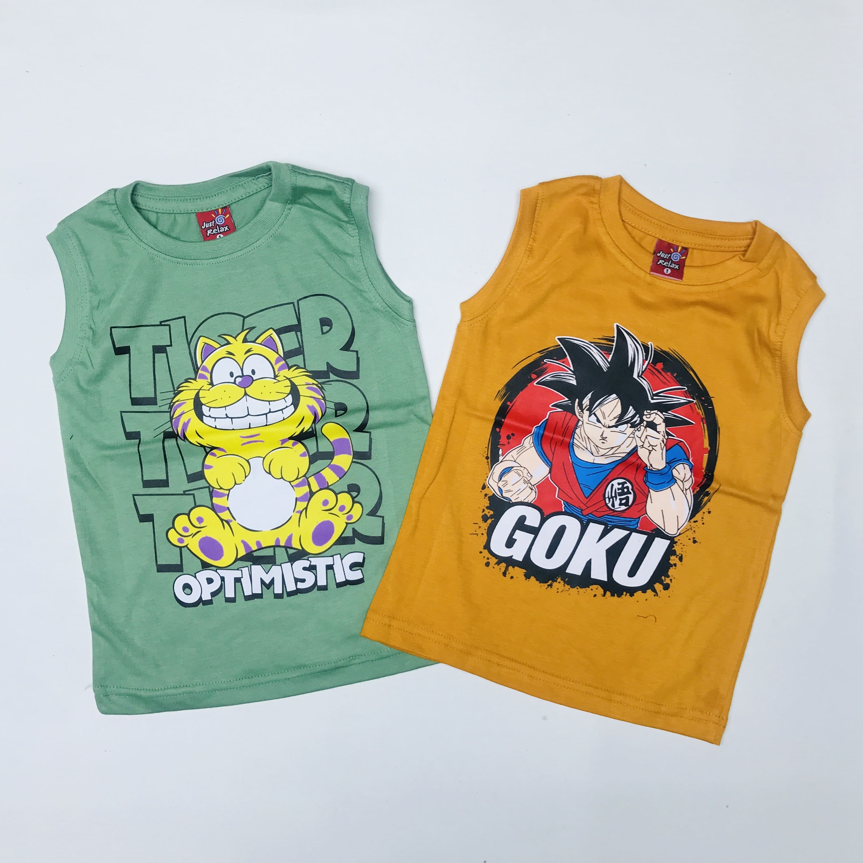 Just Relax Sleeveless T-Shirt Combo
