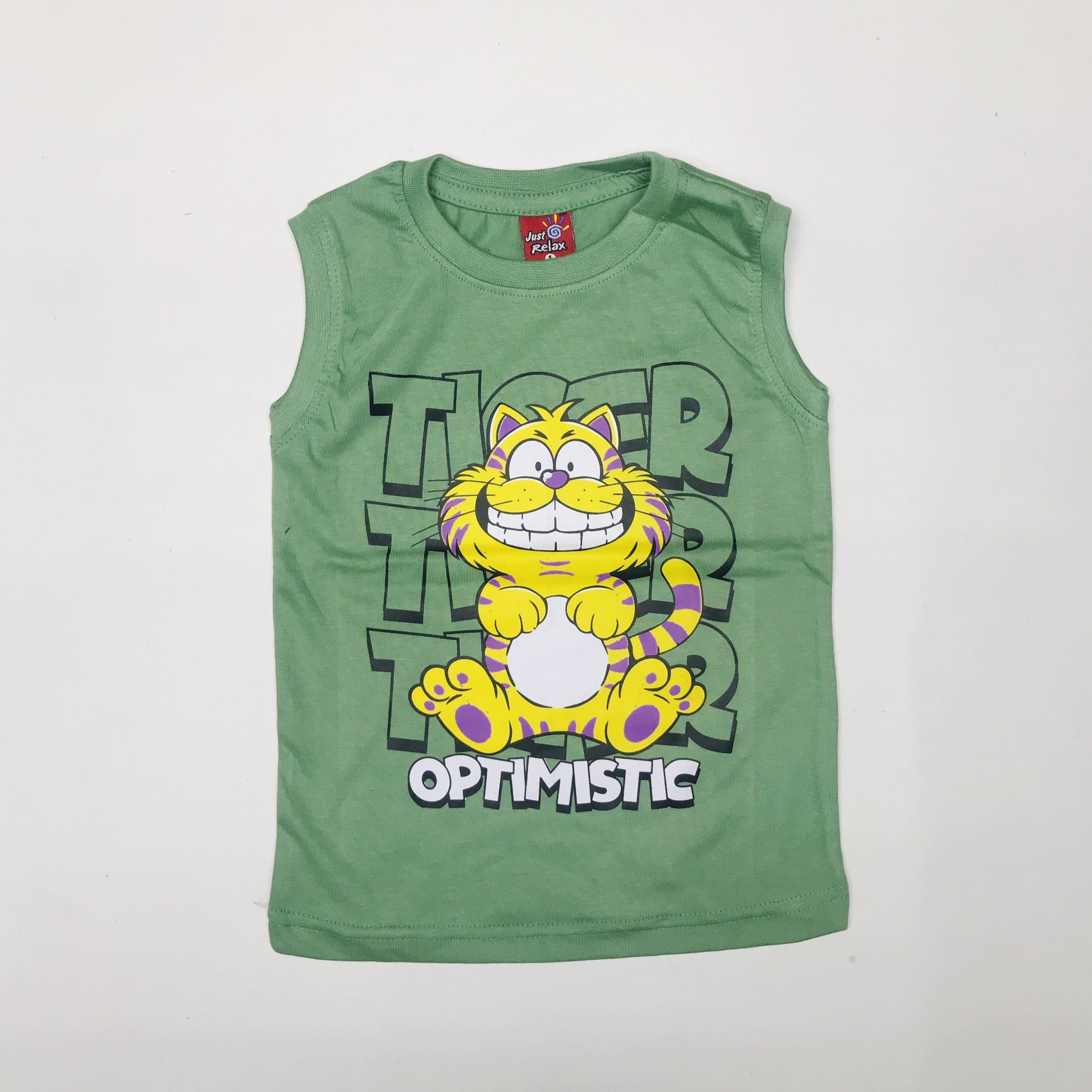 Just Relax Sleeveless T-Shirt Combo