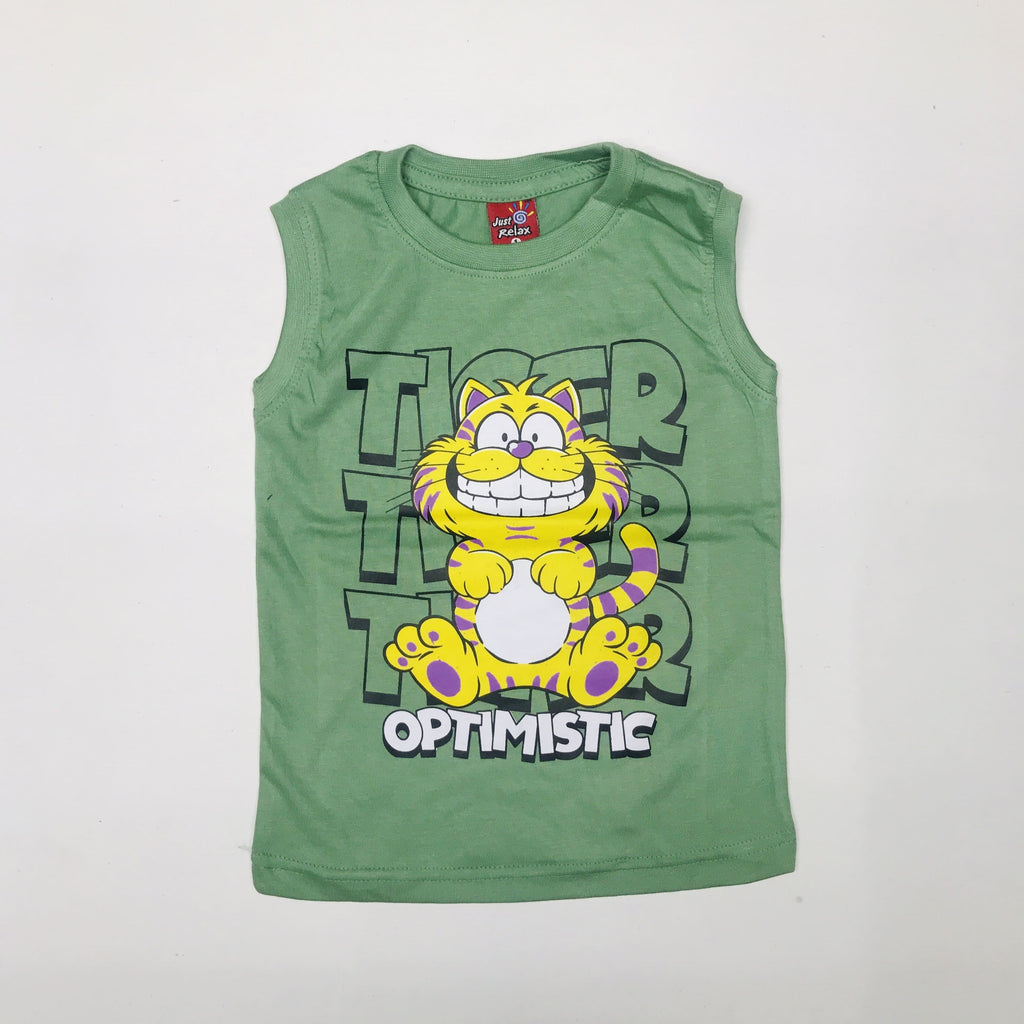 Just Relax Sleeveless T-Shirt Combo