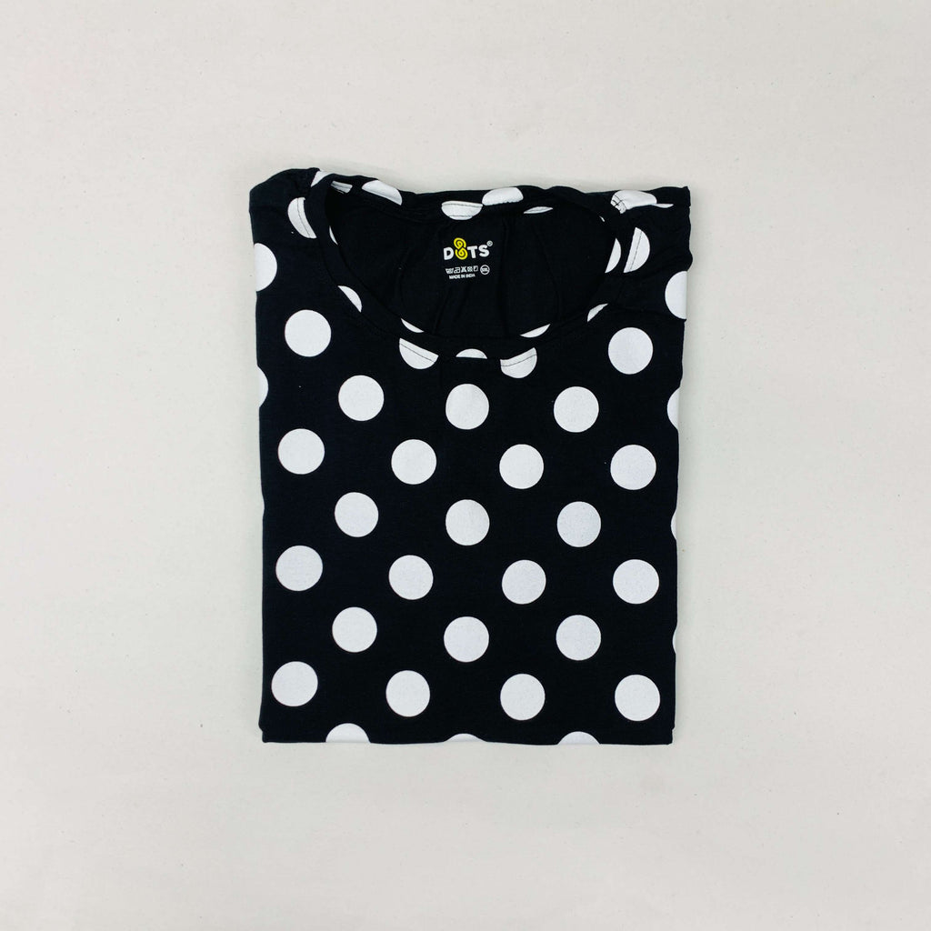 Dots Ladies Printed T-Shirt